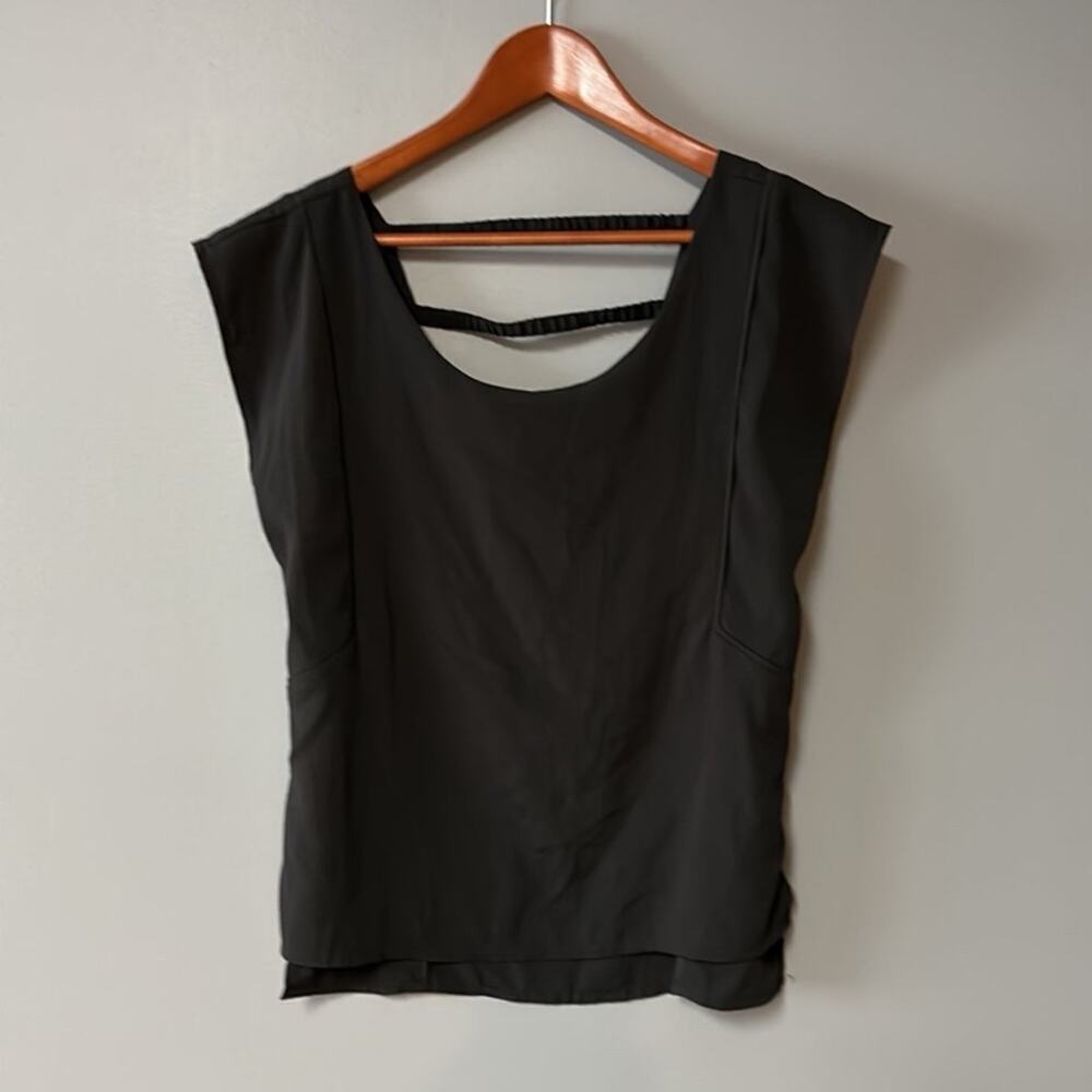 Womens Size S American Eagle AE Black Tank Top 100% polyester  Great condition
